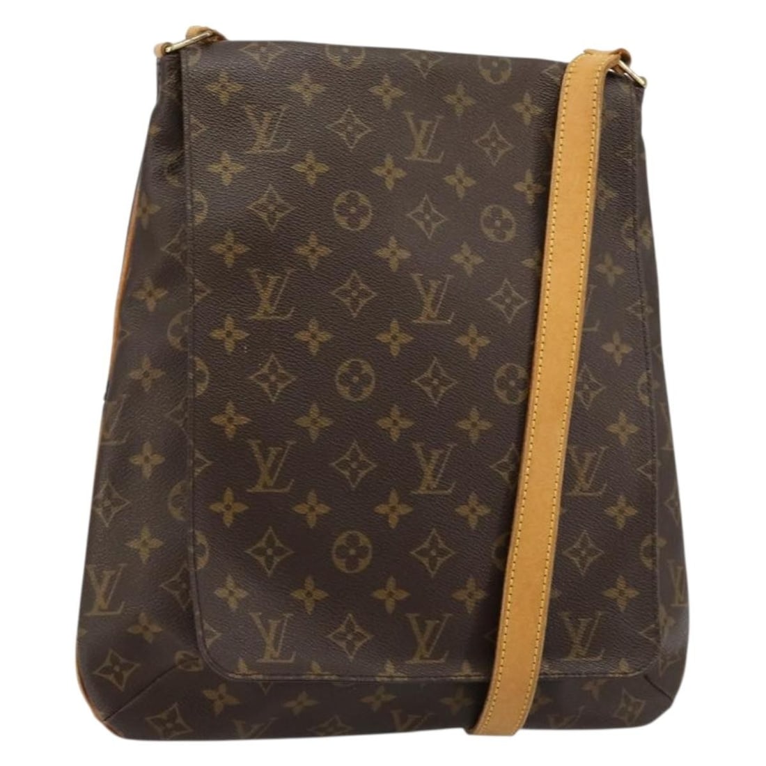 Louis Vuitton M51387 Musette Salsa Monogram Canvas Shoulder Bag: Louis Vuitton M51387 Musette Salsa Monogram Canvas Shoulder Bag Louis Vuitton Musette Salsa Long shoulder bag in Monogram Canvas, made in France. This women's shoulder bag features the Monogram exteri