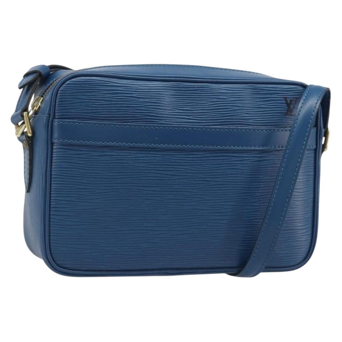 Louis Vuitton M52305 Trocadero 23 Blue Epi Leather Shoulder Bag: Louis Vuitton M52305 Trocadero 23 Blue Epi Leather Shoulder Bag Louis Vuitton Epi Trocadero 23 shoulder bag in blue Epi leather. It comes with a dust bag and was made in France. The bag is identified 