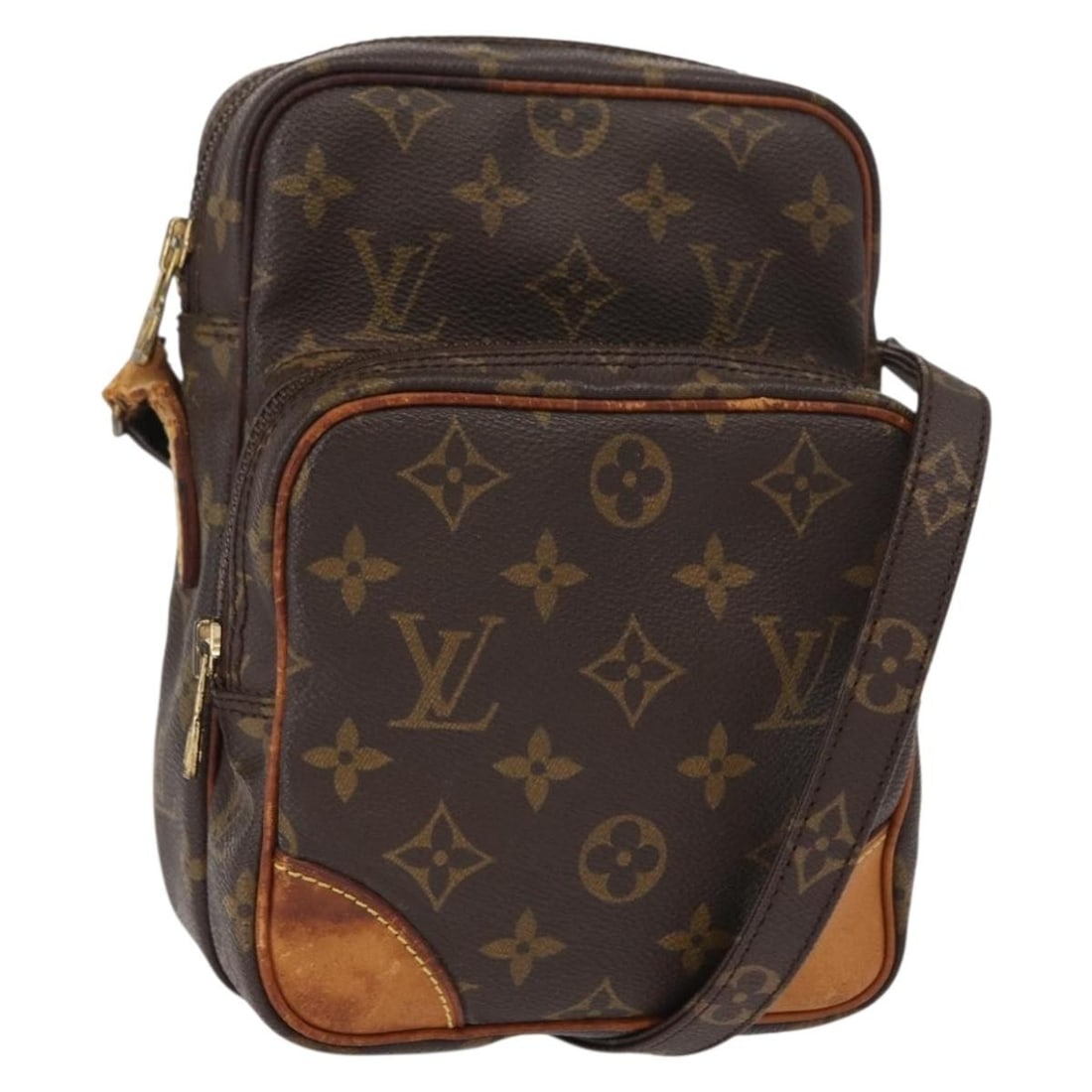 LOUIS VUITTON Monogram Amazon Shoulder Bag M45236 Auth: LOUIS VUITTON Monogram Amazon Shoulder Bag M45236 Auth This LOUIS VUITTON Monogram Amazon Shoulder Bag (Model M45236) is a stylish accessory for any fashion enthusiast. Crafted in France from durable 