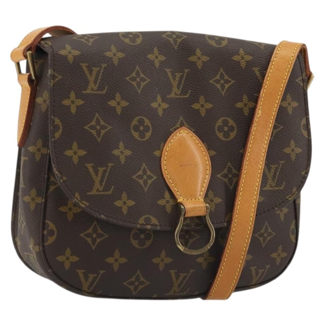 Louis Vuitton Saint Cloud GM Monogram Canvas Shoulder Bag M51242 (1 of 18)