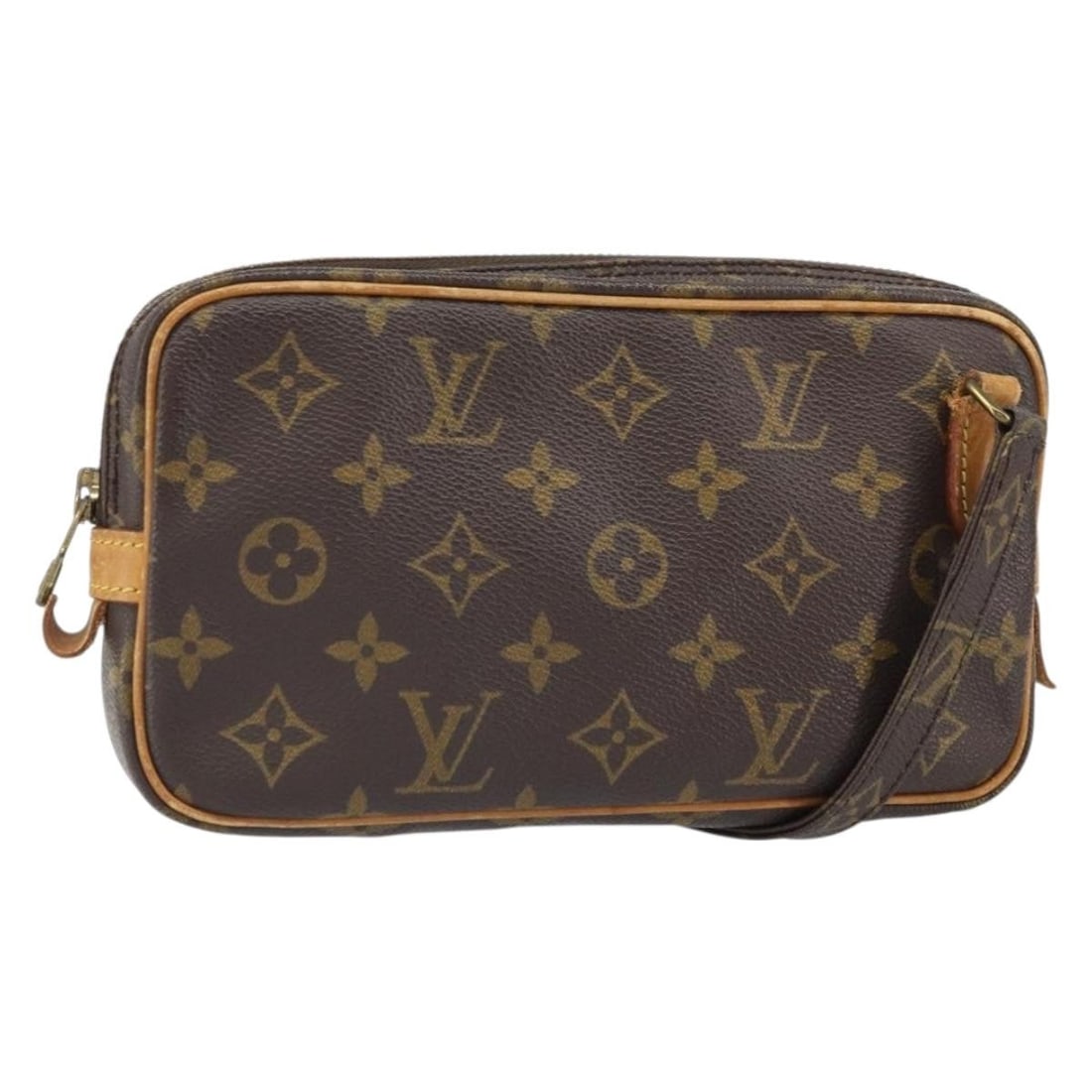 Louis Vuitton M51828 Marly Bandouliere Monogram Canvas Shoulder Bag: Louis Vuitton M51828 Marly Bandouliere Monogram Canvas Shoulder Bag Louis Vuitton Monogram Marly Bandouliere shoulder bag in Monogram canvas, made in France. This women's bag features an adjustable sh