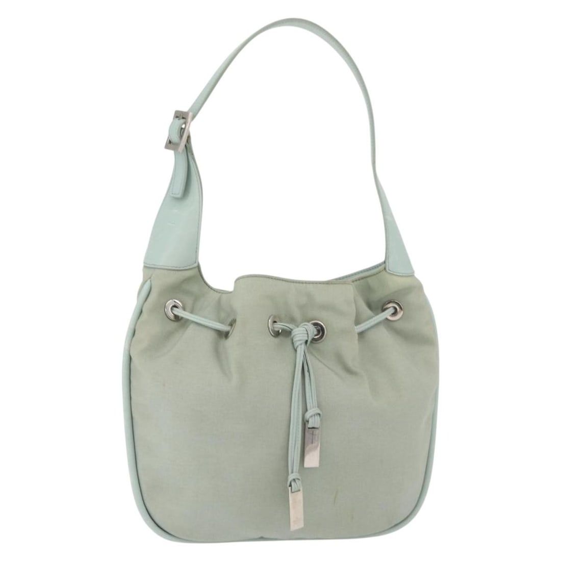 Gucci green silver canvas shoulder bag Italy 001 4034 2123: Gucci green silver canvas shoulder bag Italy 001 4034 2123 This GUCCI shoulder bag features a green and silver canvas exterior, offering a stylish and versatile accessory for everyday use. Designed fo