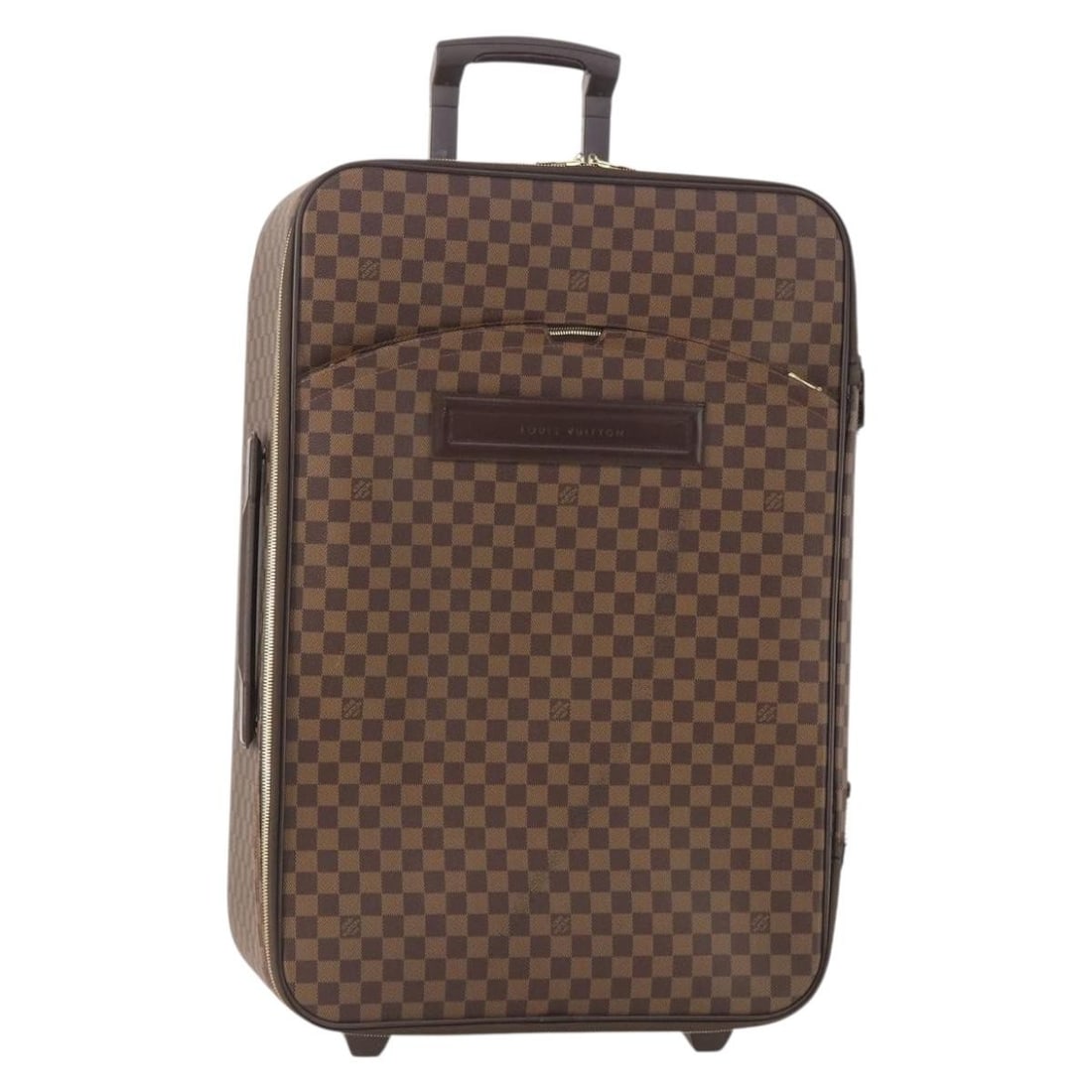 Louis Vuitton Pegas 70 Damier Ebene Canvas Suitcase N23247: Louis Vuitton Pegas 70 Damier Ebene Canvas Suitcase N23247 Louis Vuitton Pegas 70 suitcase in Damier Ebene Canvas, made in France. The item is identified as style suitcase and comes in the Damier Eben