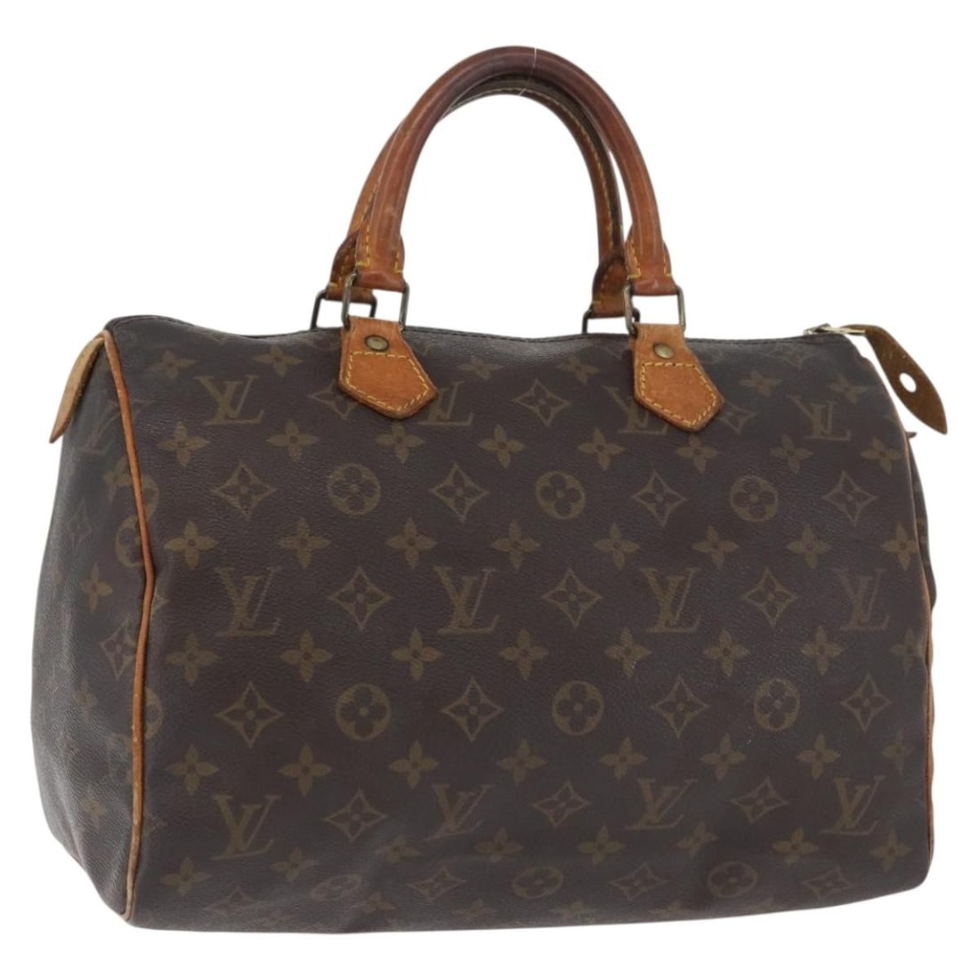 Louis Vuitton M41526 Speedy 30 Monogram Canvas Handbag: Louis Vuitton M41526 Speedy 30 Monogram Canvas Handbag Louis Vuitton Speedy 30 handbag in Monogram canvas, made in France. This women's handbag is offered as the item only; the box and dust bag are no