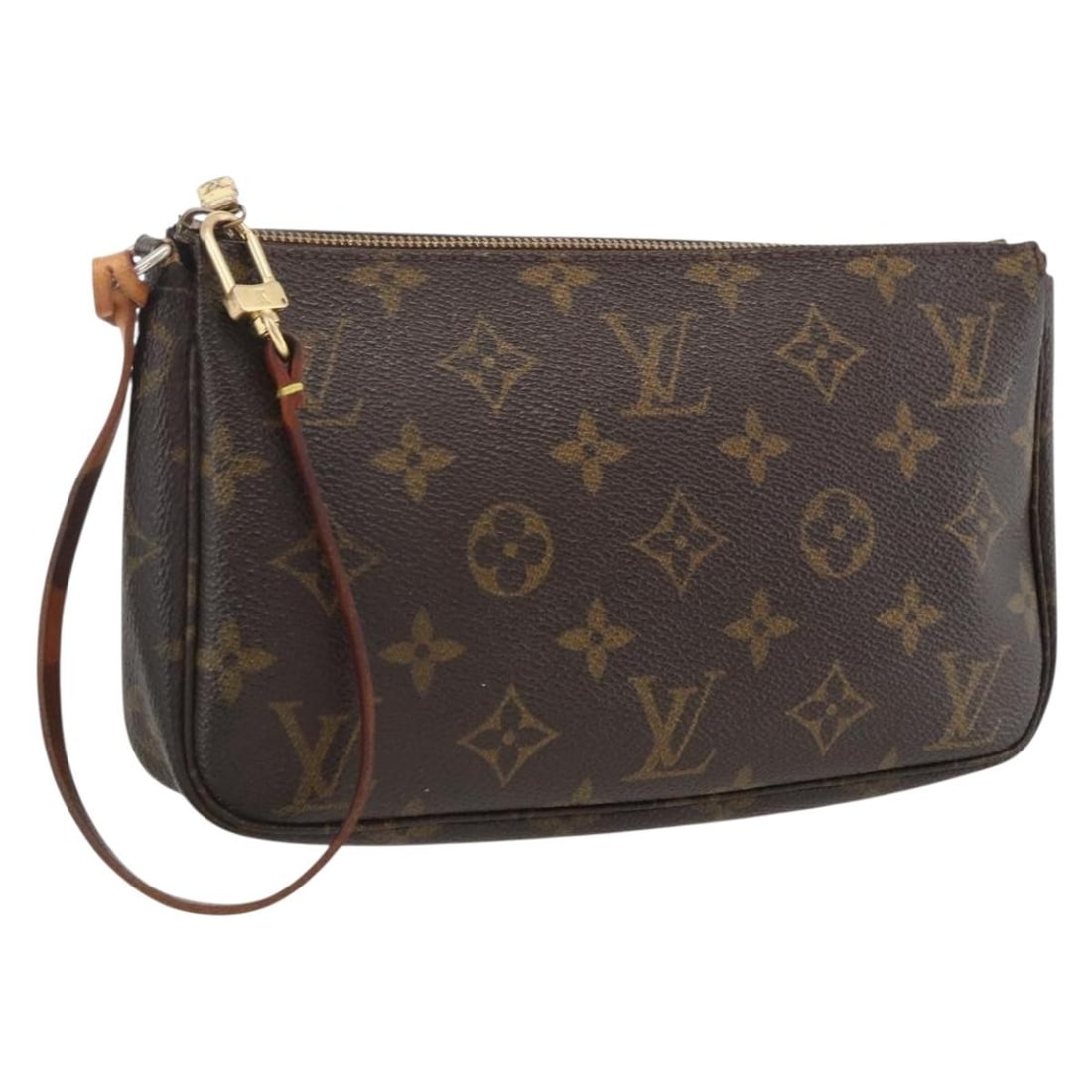 Louis Vuitton Monogram Canvas Pochette Accessoires M51980 Women's Pouch: Louis Vuitton Monogram Canvas Pochette Accessoires M51980 Women's Pouch This Louis Vuitton Monogram Pochette Accessoires Pouch, model M51980, features the signature monogram canvas exterior in classic