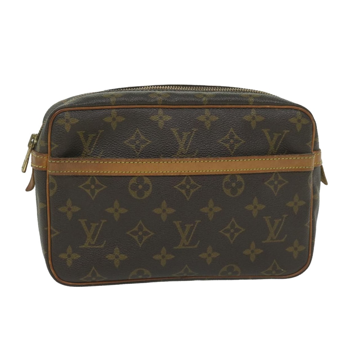 Louis Vuitton Compiegne 23 Monogram Canvas Clutch M51847: Louis Vuitton Compiegne 23 Monogram Canvas Clutch M51847 Louis Vuitton Compiegne 23 clutch bag in Monogram canvas, made in France. The bag features the classic Monogram pattern and is identified by pr