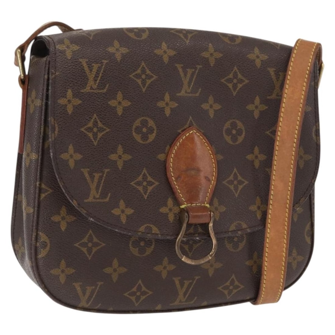 Louis Vuitton M51242 Saint Cloud GM Monogram Canvas Shoulder Bag: Louis Vuitton M51242 Saint Cloud GM Monogram Canvas Shoulder Bag Louis Vuitton Saint Cloud GM shoulder bag in Monogram Canvas, made in France. The bag is presented in Monogram color and includes the s