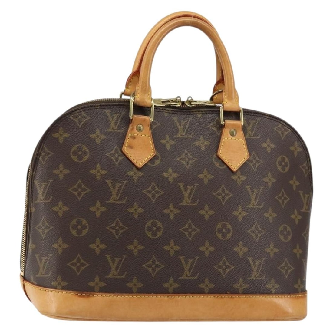 LOUIS VUITTON Monogram Alma Hand Bag M51130 Auth France: LOUIS VUITTON Monogram Alma Hand Bag M51130 Auth France This authentic LOUIS VUITTON Monogram Alma Hand Bag (Model M51130) is a stylish and iconic accessory crafted from durable Monogram Canvas. The b