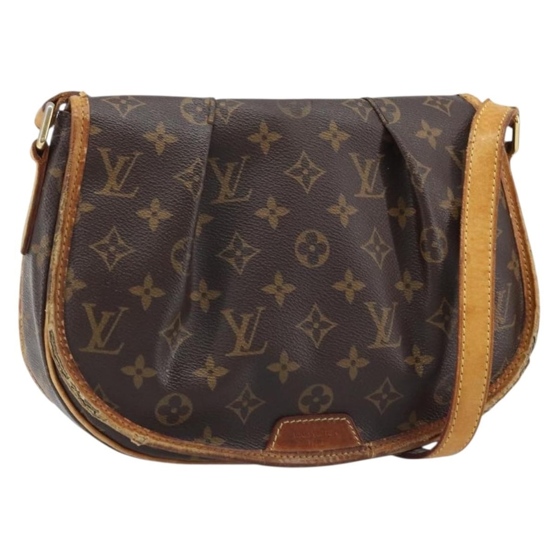 Louis Vuitton M40474 Menilmontant PM Monogram Canvas Shoulder Bag: Louis Vuitton M40474 Menilmontant PM Monogram Canvas Shoulder Bag Louis Vuitton Menilmontant PM shoulder bag in Monogram canvas, model M40474, made in France. This women's bag includes an adjustable s