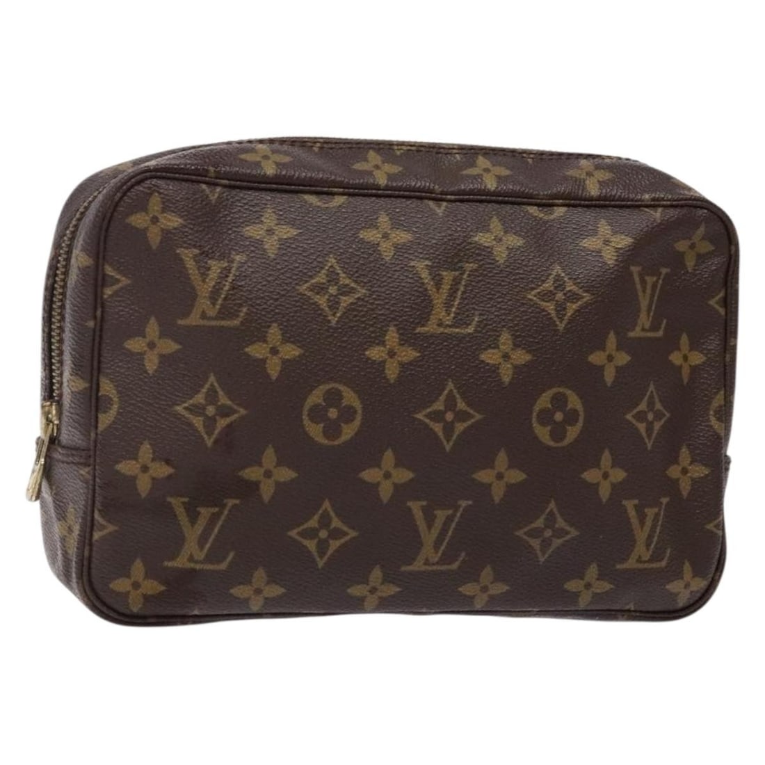 LOUIS VUITTON Monogram Trousse Toilette 23 Clutch Bag M47524 Made in France (1 of 18)