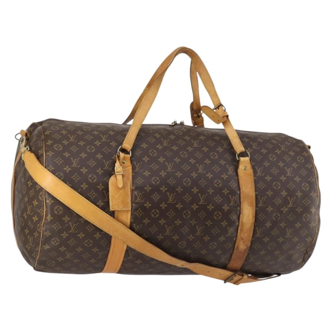 Louis Vuitton M41222 Sac Porochon 70 Monogram Canvas 2way Boston Bag: Louis Vuitton M41222 Sac Porochon 70 Monogram Canvas 2way Boston Bag Louis Vuitton Monogram Sac Porochon 70 Boston Bag in Monogram Canvas, made in France. This women's Boston bag comes with a name tag