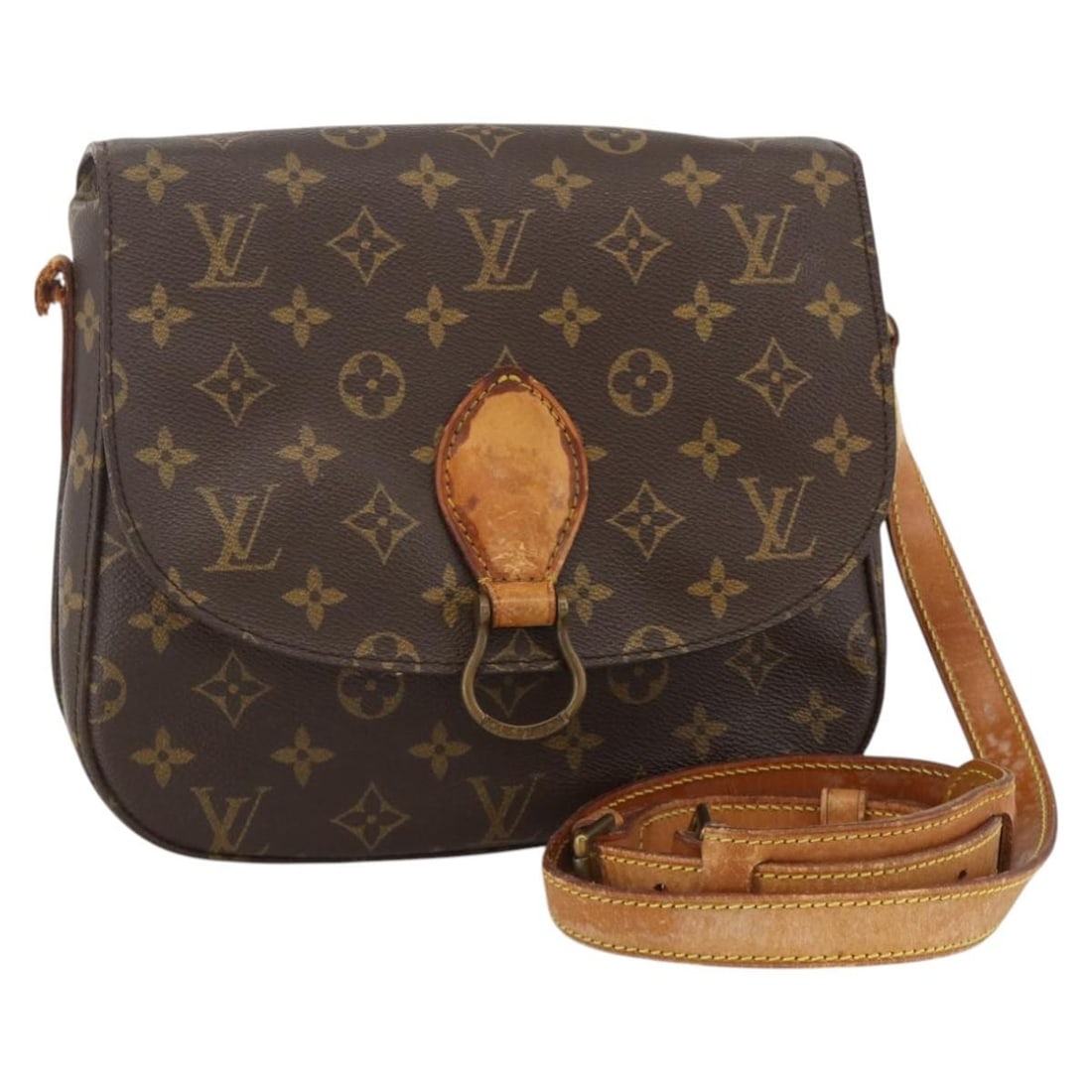 Louis Vuitton Saint Cloud GM Monogram Canvas Shoulder Bag M51242: Louis Vuitton Saint Cloud GM Monogram Canvas Shoulder Bag M51242 This Louis Vuitton Monogram Saint Cloud GM Shoulder Bag features the signature monogram canvas exterior. Designed for women, it include