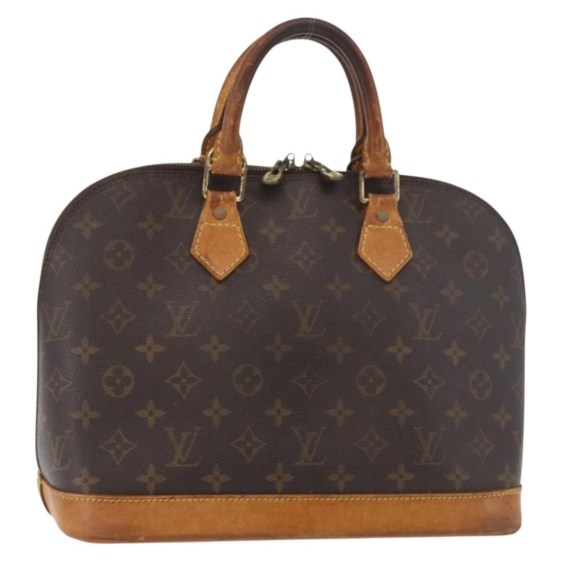Louis Vuitton M51130 Alma Monogram Canvas Handbag France: Louis Vuitton M51130 Alma Monogram Canvas Handbag France Louis Vuitton Alma handbag in Monogram canvas, made in France. This women's handbag includes the bag only; item box and dust bag are not includ