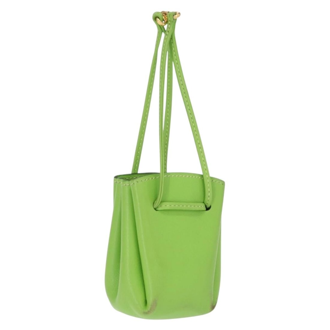 HERMES Green Vespa Leather Pouch Made in France BA8722: HERMES Green Vespa Leather Pouch Made in France BA8722 This authentic HERMES Vespa Pouch is a stylish accessory crafted from quality green leather. The compact design measures approximately 3.0 inches