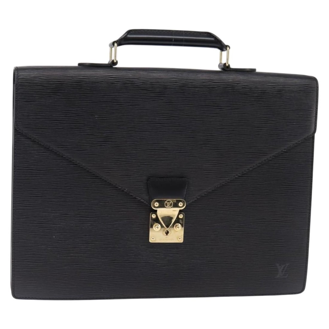 Louis Vuitton M54412 Epi Leather Briefcase Black Serviette Ambassador (1 of 18)