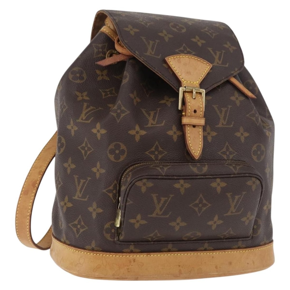 Louis Vuitton M51136 Montsouris MM Monogram Canvas Backpack: Louis Vuitton M51136 Montsouris MM Monogram Canvas Backpack Louis Vuitton Monogram Montsouris MM backpack in Monogram Canvas, made in France. This women's backpack is identified by product line M51136