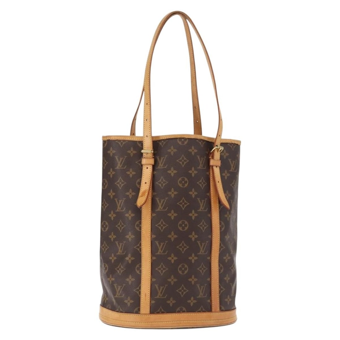 LOUIS VUITTON Monogram Bucket GM Shoulder Bag M42236 Auth France: LOUIS VUITTON Monogram Bucket GM Shoulder Bag M42236 Auth France This authentic LOUIS VUITTON Monogram Bucket GM Shoulder Bag (Product No. M42236) is a stylish and functional accessory, crafted in Fra
