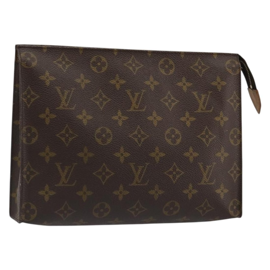 Louis Vuitton Monogram Canvas Pouch M47542 26cm France: Louis Vuitton Monogram Canvas Pouch M47542 26cm France This Louis Vuitton Monogram Poche Toilette 26 pouch, model M47542, is crafted from the brand's signature Monogram Canvas. Designed for women, thi