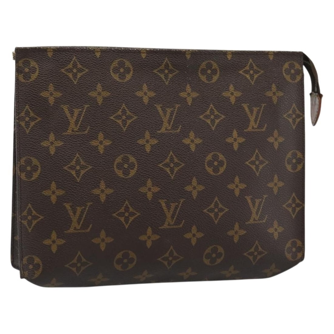 Louis Vuitton M47542 Monogram Canvas Poche Toilette 26 Pouch: Louis Vuitton M47542 Monogram Canvas Poche Toilette 26 Pouch Louis Vuitton Monogram Poche Toilette 26 pouch, model M47542, made in France. This women's pouch is crafted in Monogram canvas and is offer