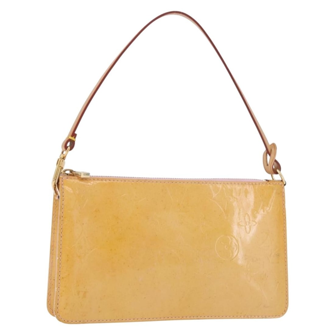 Louis Vuitton M91057 Lexington Accessory Pouch Vernis Patent Leather Pink: Louis Vuitton M91057 Lexington Accessory Pouch Vernis Patent Leather Pink This Louis Vuitton Monogram Vernis Lexington Accessory Pouch is crafted in patent leather and finished in Marshmallow Pink. Ma