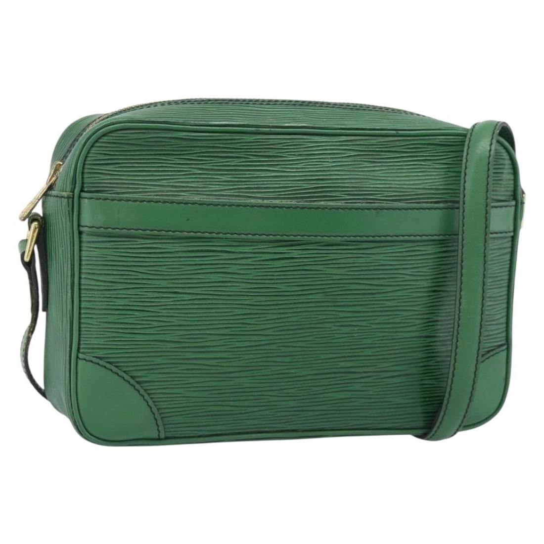 Louis Vuitton M52304 Trocadero 23 Epi Leather Shoulder Bag Green: Louis Vuitton M52304 Trocadero 23 Epi Leather Shoulder Bag Green Louis Vuitton Epi Trocadero 23 shoulder bag in green Epi leather. Made in France, product no. M52304, serial no. MI9002. The bag measur
