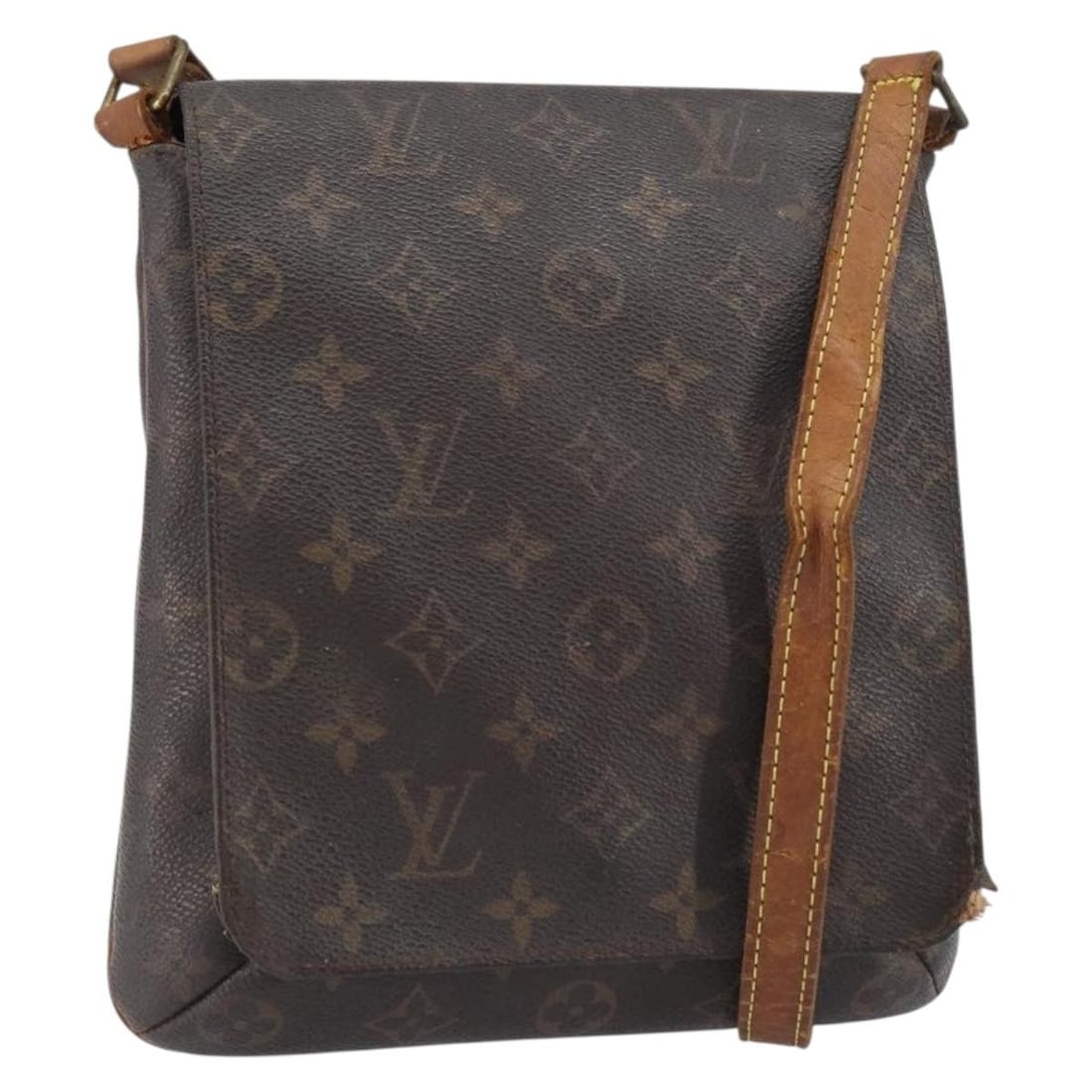 Louis Vuitton M51258 Musette Salsa Monogram Canvas Shoulder Bag: Louis Vuitton M51258 Musette Salsa Monogram Canvas Shoulder Bag A Louis Vuitton Monogram Musette Salsa short shoulder bag in Monogram Canvas, made in Spain. It features a shoulder bag style with the l