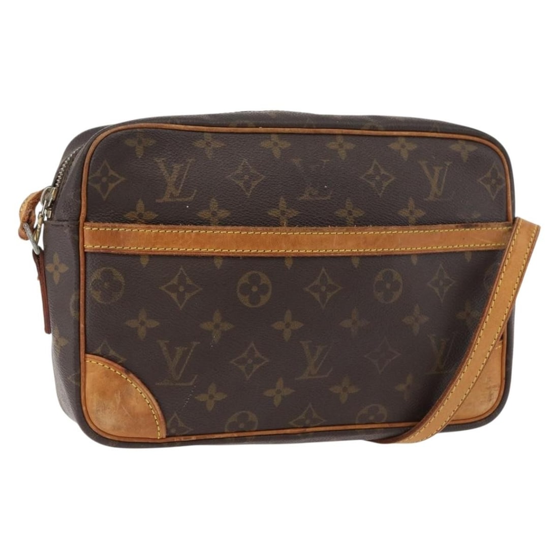 Louis Vuitton M51274 Trocadero 27 Monogram Canvas Shoulder Bag: Louis Vuitton M51274 Trocadero 27 Monogram Canvas Shoulder Bag Louis Vuitton Monogram Trocadero 27 shoulder bag in Monogram Canvas, made in France. This women's bag features the Monogram exterior colo