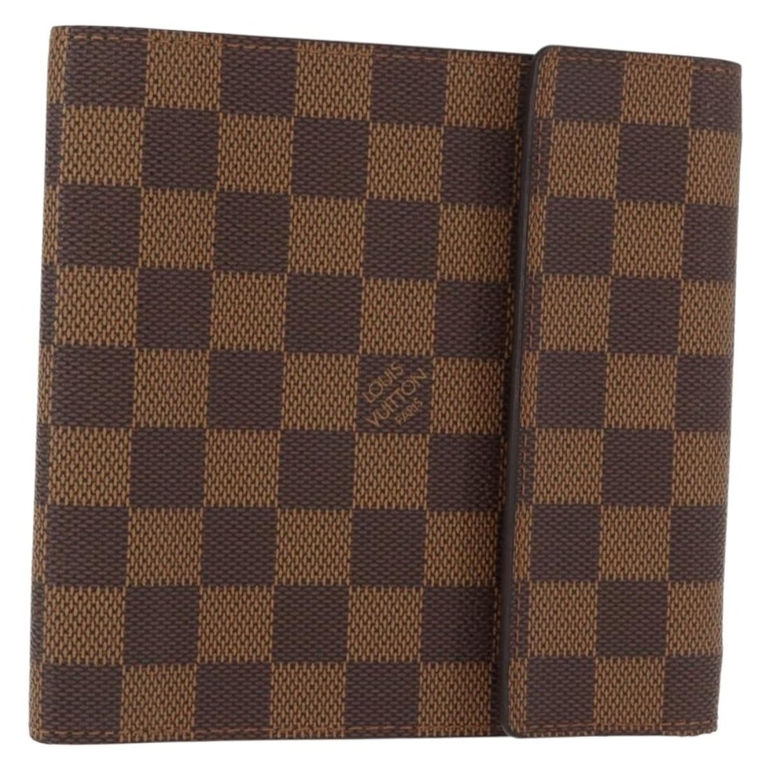 LOUIS VUITTON Damier Ebene CD Case Pouch Auth CA0969 (1 of 18)