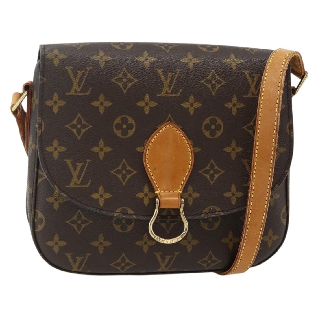 Louis Vuitton Saint Cloud GM Monogram Canvas Shoulder Bag M51242: Louis Vuitton Saint Cloud GM Monogram Canvas Shoulder Bag M51242 Louis Vuitton Saint Cloud GM shoulder bag in Monogram Canvas, made in France. This bag features the classic Monogram color and comes