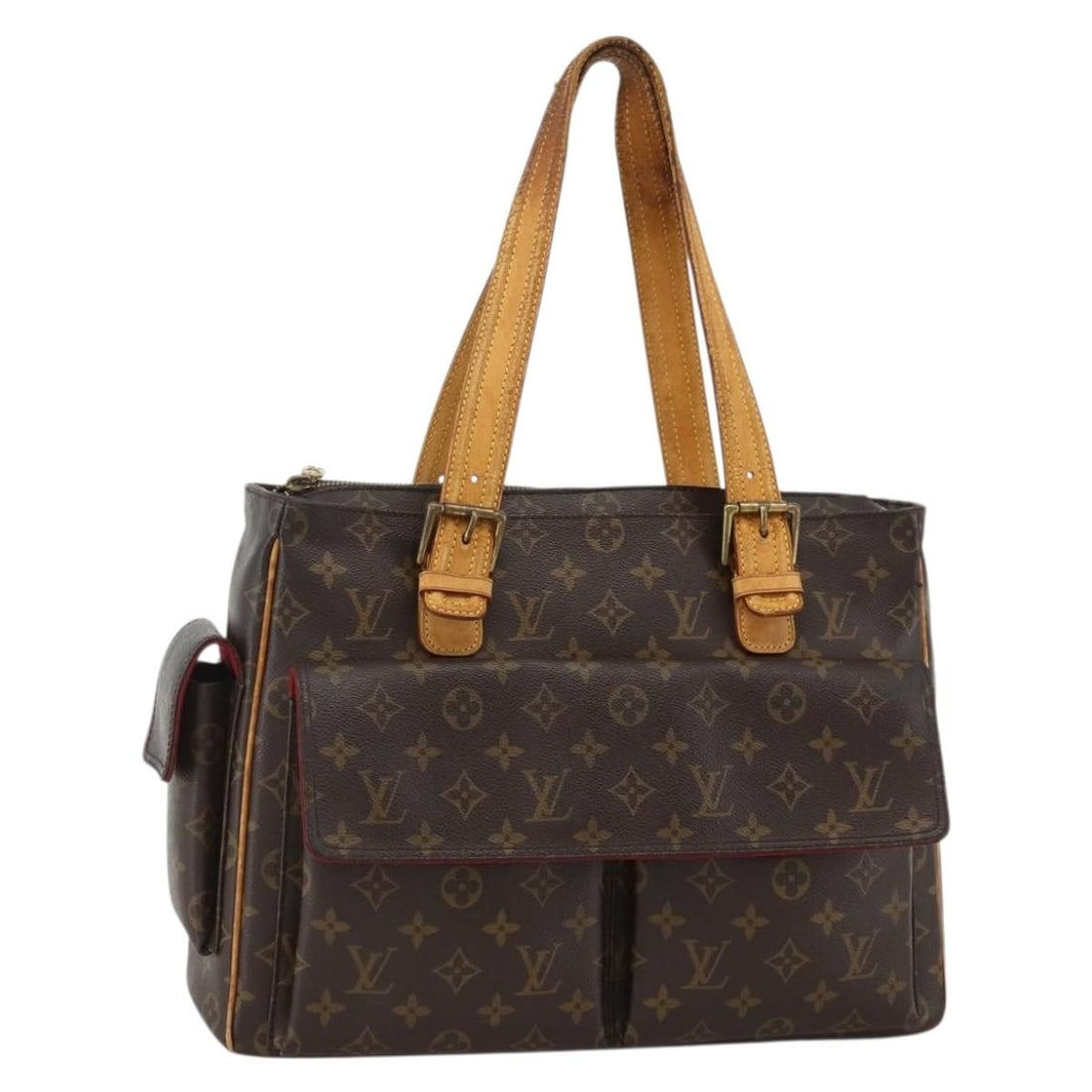 Louis Vuitton M51162 Multipli Cite Monogram Canvas Shoulder Bag: Louis Vuitton M51162 Multipli Cite Monogram Canvas Shoulder Bag Louis Vuitton Monogram Multipli Cite shoulder bag in Monogram Canvas, made in France. This bag features a shoulder strap with an approxi