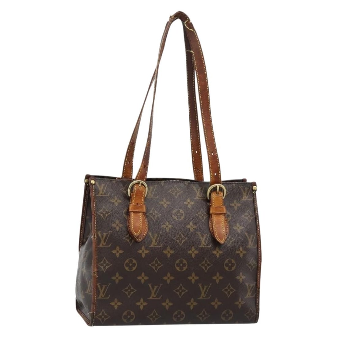 Louis Vuitton Popincourt Haut Monogram Canvas Tote M40007: Louis Vuitton Popincourt Haut Monogram Canvas Tote M40007 Louis Vuitton Monogram Popincourt Haut Tote Bag, made in France from Monogram Canvas. This women's tote features the Monogram exterior, a shou