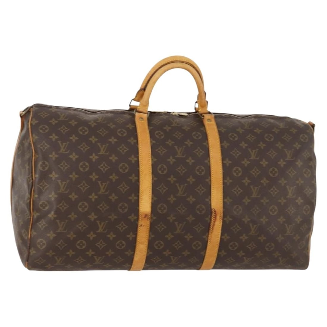 Louis Vuitton M41412 Keepall 60 Monogram Canvas Boston Bag: Louis Vuitton M41412 Keepall 60 Monogram Canvas Boston Bag Louis Vuitton Keepall Bandouliere 60 Boston Bag in Monogram Canvas, made in France. This women's bag is identified by product line M41412 and