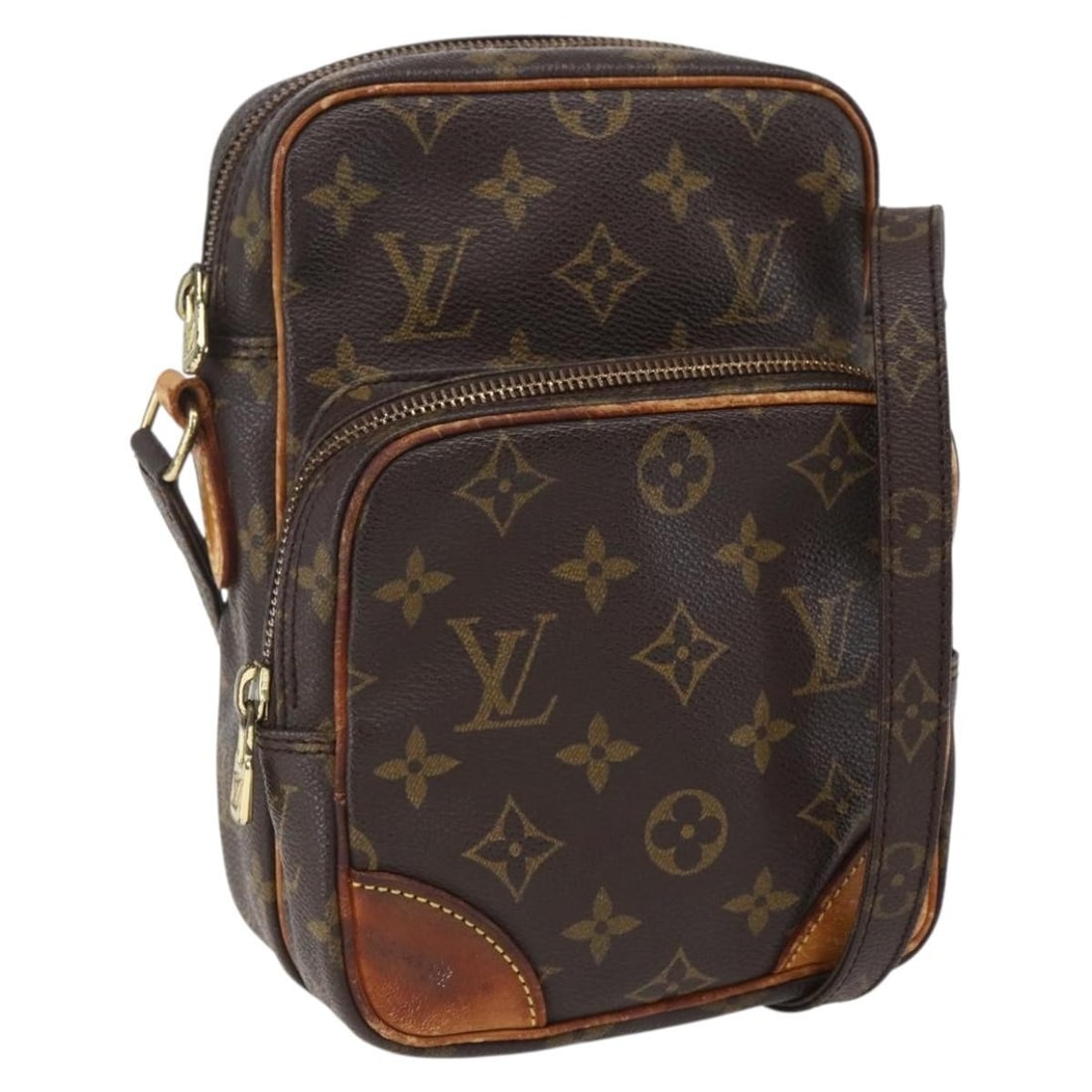 Louis Vuitton Monogram Canvas Amazon Shoulder Bag M45236 France Made: Louis Vuitton Monogram Canvas Amazon Shoulder Bag M45236 France Made Louis Vuitton Monogram Amazon Shoulder Bag crafted from monogram canvas with signature LV branding. This shoulder bag features a co