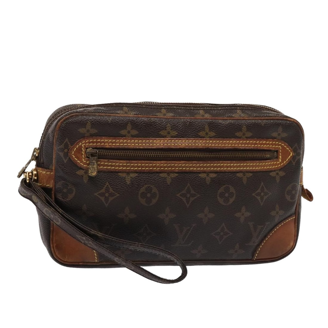 Louis Vuitton Marly Dragonne GM Monogram Canvas Clutch Bag M51825: Louis Vuitton Marly Dragonne GM Monogram Canvas Clutch Bag M51825 This Louis Vuitton Monogram Marly Dragonne GM Clutch Bag features the iconic monogram canvas exterior and is designed for women. The b