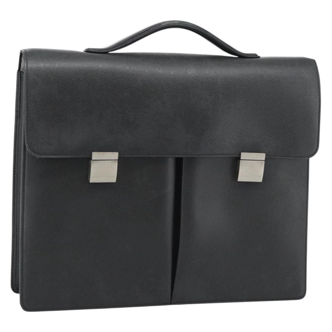 Louis Vuitton M30802 Taiga Leather Business Bag Ardoise: Louis Vuitton M30802 Taiga Leather Business Bag Ardoise Louis Vuitton Taiga Serviette Kazan business bag in Ardoise, made from Taiga leather. The bag measures approximately W38 cm x H30 cm x D10 cm (W