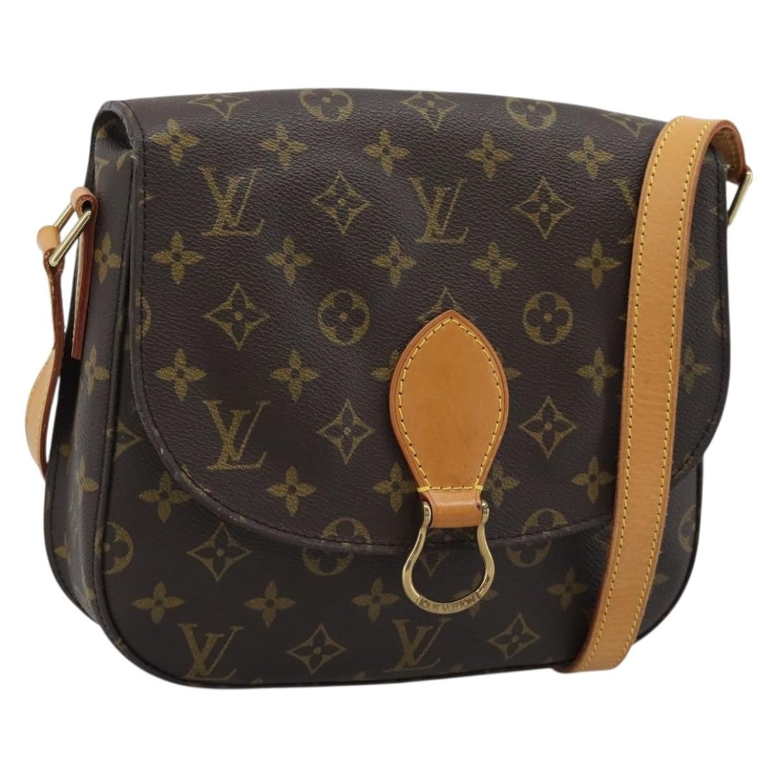 Louis Vuitton Saint Cloud GM Monogram Canvas Shoulder Bag M51242: Louis Vuitton Saint Cloud GM Monogram Canvas Shoulder Bag M51242 Louis Vuitton Saint Cloud GM shoulder bag in Monogram Canvas, presented in the Monogram colorway. Made in France, this bag measures app