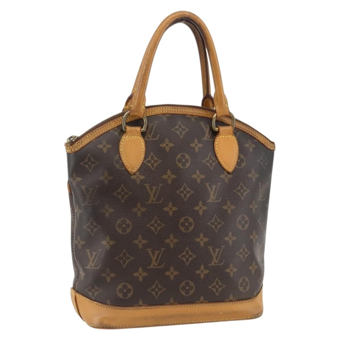 Louis Vuitton Lockit Monogram Canvas M40102 Women's Handbag France: Louis Vuitton Lockit Monogram Canvas M40102 Women's Handbag France This Louis Vuitton Lockit handbag features the iconic monogram canvas and is designed for women. The bag is crafted in France and sho