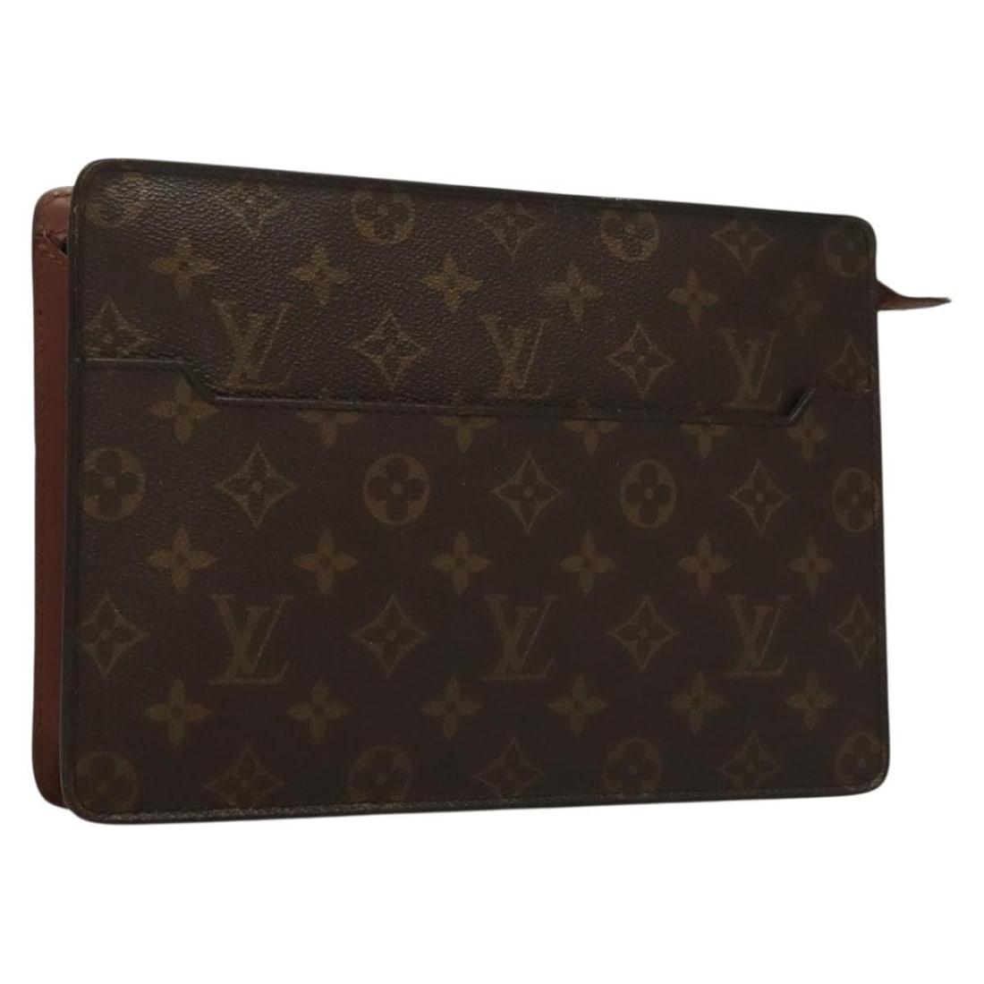LOUIS VUITTON Monogram Pochette Homme Clutch Bag M51795 Auth France: LOUIS VUITTON Monogram Pochette Homme Clutch Bag M51795 Auth France This authentic LOUIS VUITTON Monogram Pochette Homme Clutch Bag is a stylish and versatile accessory. Crafted from durable Monogram 