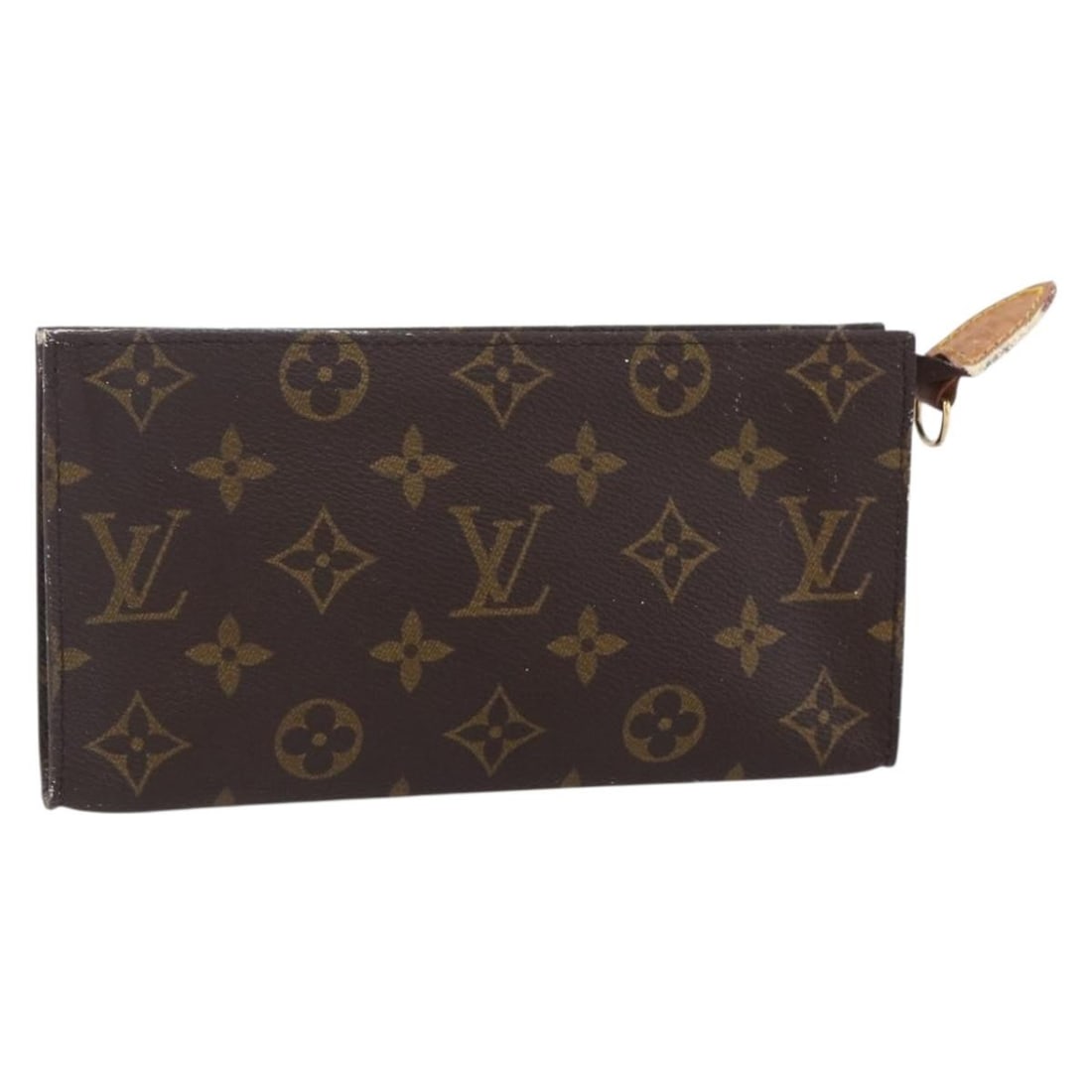 LOUIS VUITTON Monogram Bucket GM Vintage Accessory Pouch Authenticated: LOUIS VUITTON Monogram Bucket GM Vintage Accessory Pouch Authenticated This vintage LOUIS VUITTON Monogram Bucket GM Accessory Pouch showcases the iconic monogram canvas exterior, offering a classic a