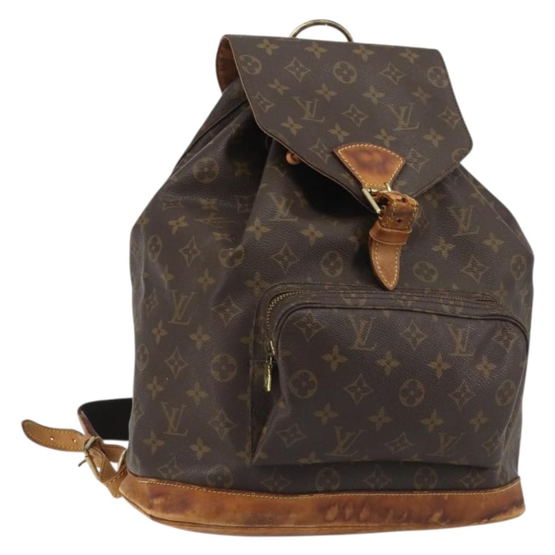 Louis Vuitton M51135 Montsouris GM Monogram Canvas Backpack: Louis Vuitton M51135 Montsouris GM Monogram Canvas Backpack Louis Vuitton Monogram Montsouris GM backpack in Monogram Canvas, made in France. This women's backpack is identified by product number M511