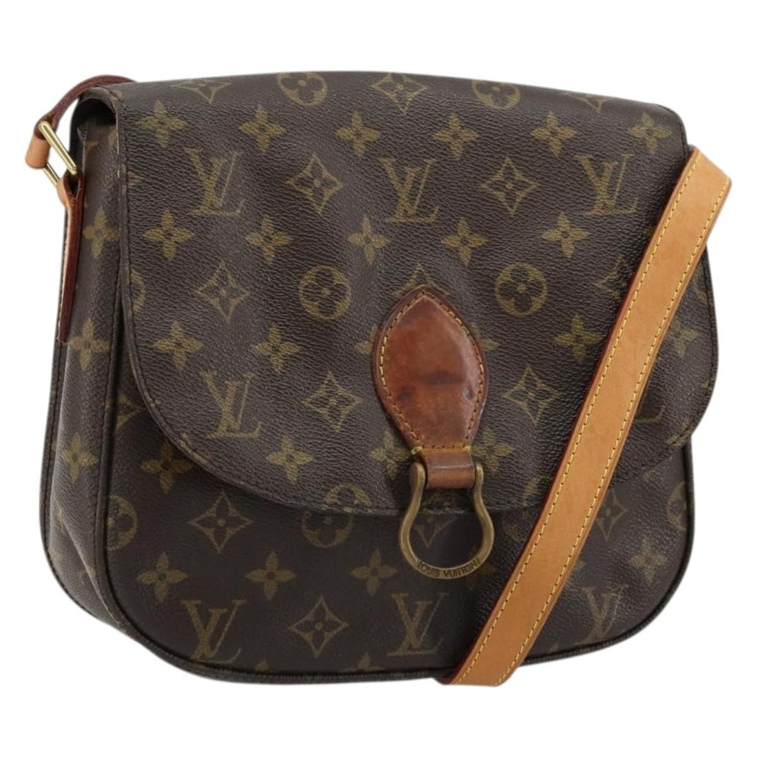 Louis Vuitton Saint Cloud GM Monogram Canvas Shoulder Bag M51242: Louis Vuitton Saint Cloud GM Monogram Canvas Shoulder Bag M51242 This LOUIS VUITTON Monogram Saint Cloud GM Shoulder Bag, model M51242, is crafted from classic Monogram Canvas and was made in France. 