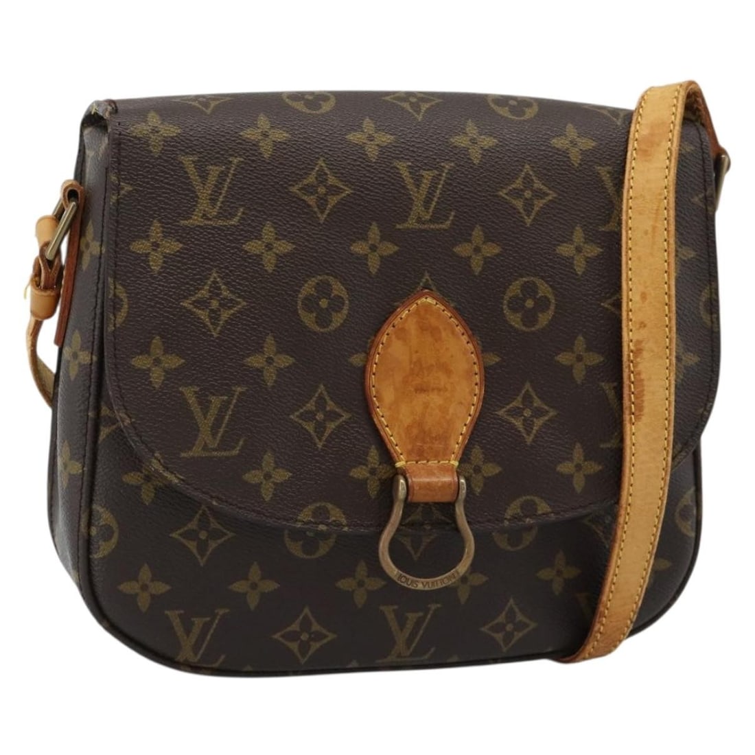 Louis Vuitton Saint Cloud GM Monogram Canvas Shoulder Bag M51242: Louis Vuitton Saint Cloud GM Monogram Canvas Shoulder Bag M51242 A Louis Vuitton Saint Cloud GM shoulder bag in Monogram Canvas, made in France. This pre-owned bag is identified by product number M512