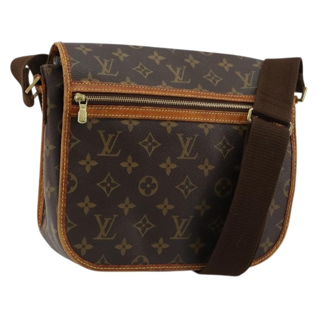 Louis Vuitton Bosphore PM Monogram Canvas Shoulder Bag M40106: Louis Vuitton Bosphore PM Monogram Canvas Shoulder Bag M40106 Louis Vuitton Monogram Bosphore PM shoulder bag in Monogram Canvas, made in France. The bag measures approximately W25 x H23 x D8 cm, with