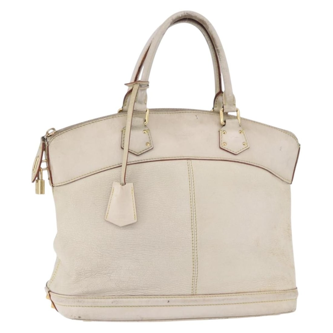 Louis Vuitton M91887 Suhari Rock It PM White Leather Handbag: Louis Vuitton M91887 Suhari Rock It PM White Leather Handbag Louis Vuitton Suhari Rock It PM handbag in white leather. Made in France, this bag is identified by product number M91887 and serial number