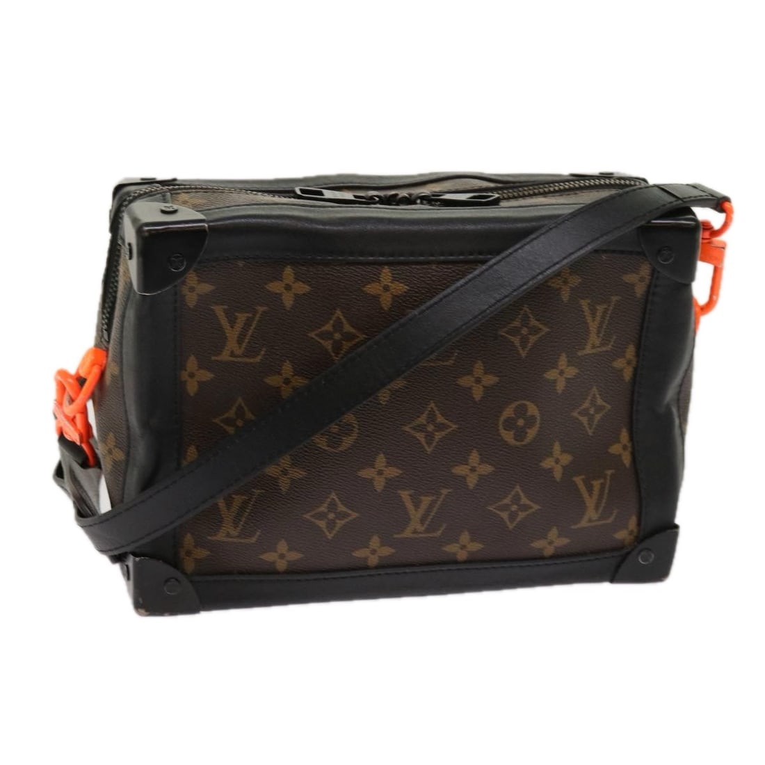 Louis Vuitton M44478 Soft Trunk Monogram Canvas Shoulder Bag: Louis Vuitton M44478 Soft Trunk Monogram Canvas Shoulder Bag Louis Vuitton Monogram Solar Ray Soft Trunk shoulder bag in monogram canvas, made in France. This women's bag features an adjustable should