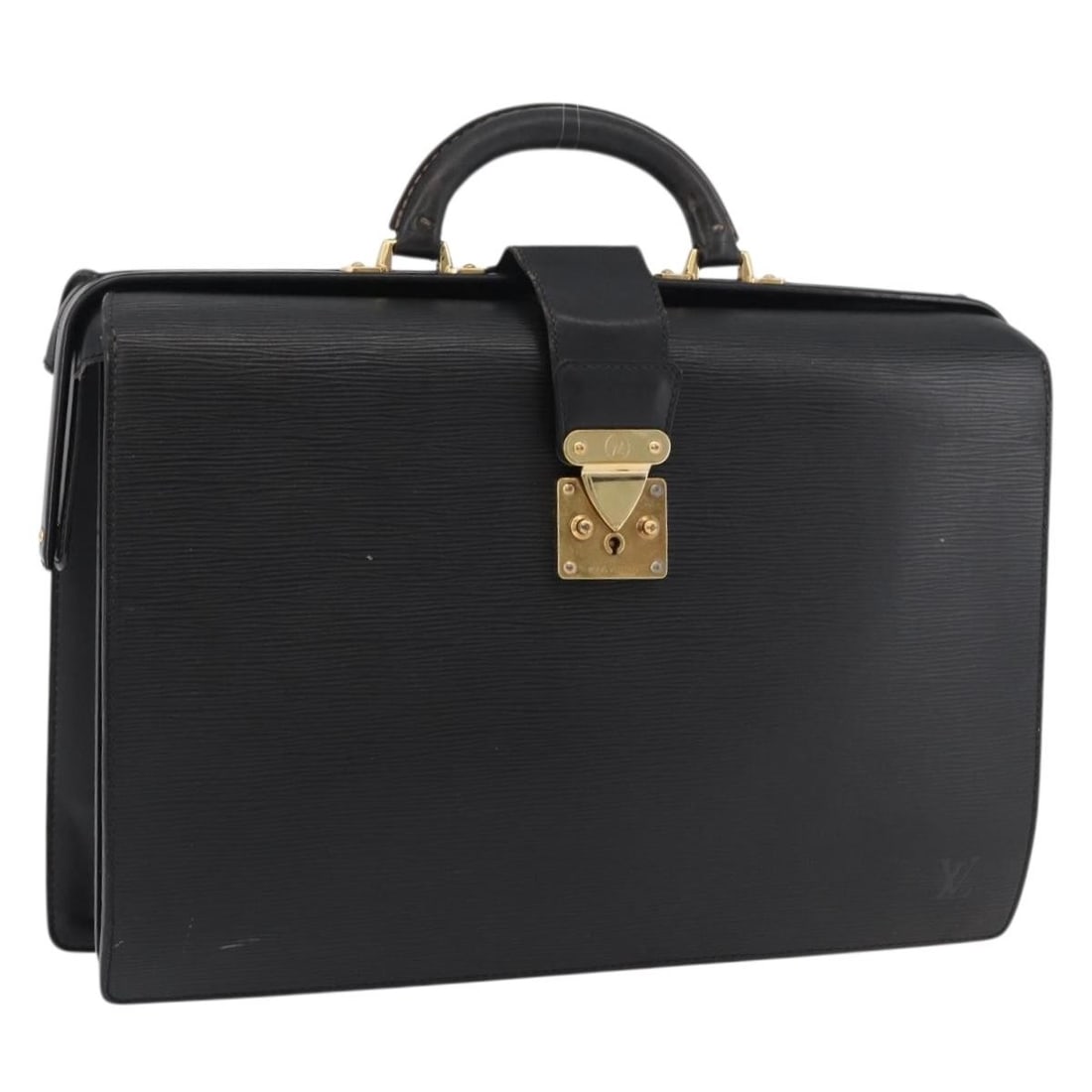Louis Vuitton Epi Leather Black Business Bag M54352 with Key (1 of 18)