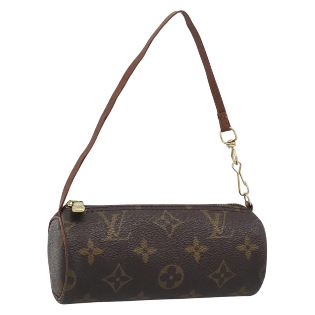 Louis Vuitton Papillon Monogram Canvas Womens Pouch France: Louis Vuitton Papillon Monogram Canvas Womens Pouch France Louis Vuitton Monogram Papillon pouch in Monogram Canvas, made in France. The bag measures approximately 15.5 cm wide, 6 cm high, and 6 cm de