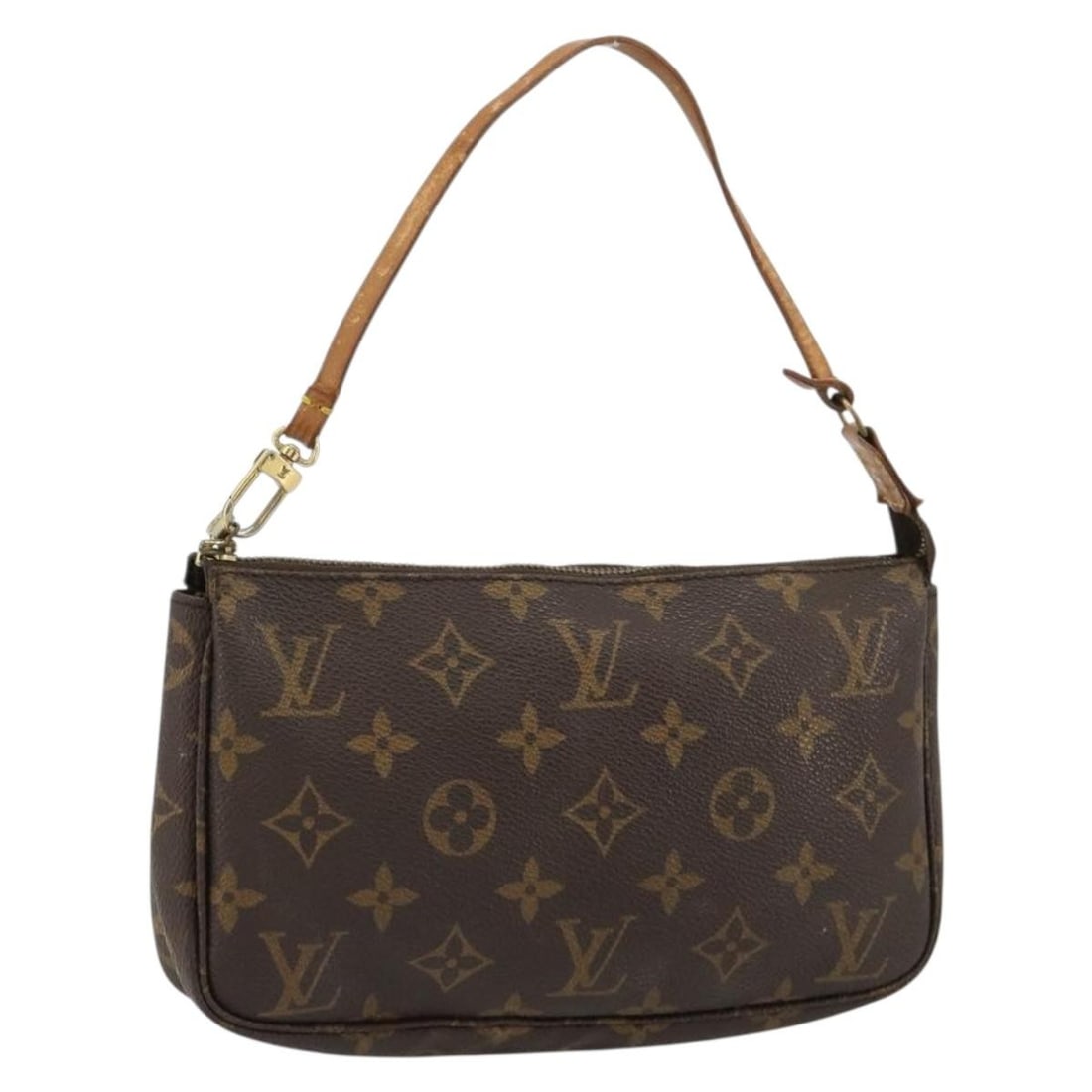 Louis Vuitton M51980 Pochette Accessoires Monogram Canvas Pouch France: Louis Vuitton M51980 Pochette Accessoires Monogram Canvas Pouch France Louis Vuitton Monogram Pochette Accessoires pouch in Monogram Canvas, made in France. The bag measures approximately 21 cm W x 13