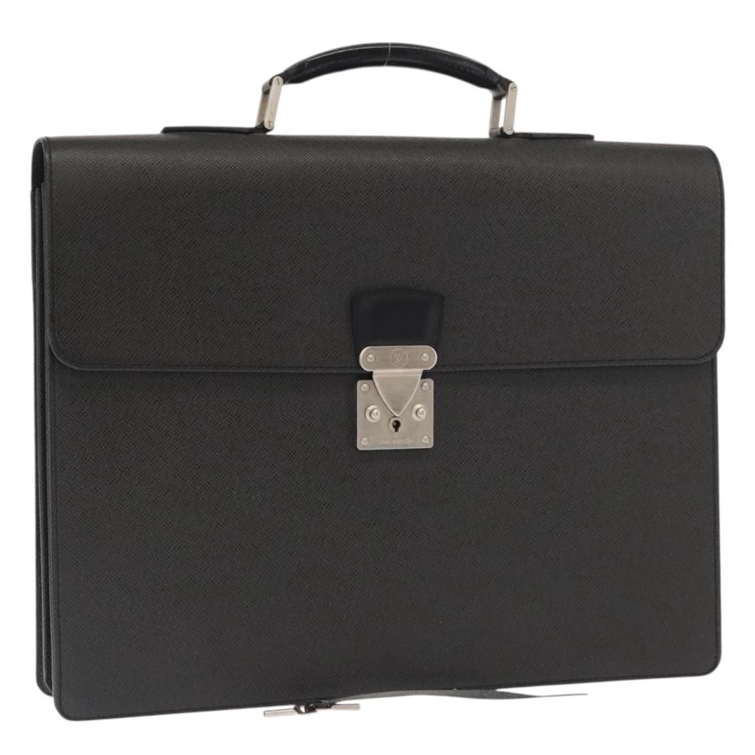 Taiga Leather Serviette Moskova Ardoise Business Bag by Louis Vuitton M30032: Taiga Leather Serviette Moskova Ardoise Business Bag by Louis Vuitton M30032 This Louis Vuitton Taiga Serviette Moskova business bag in Ardoise features durable Taiga leather and is designed for profe
