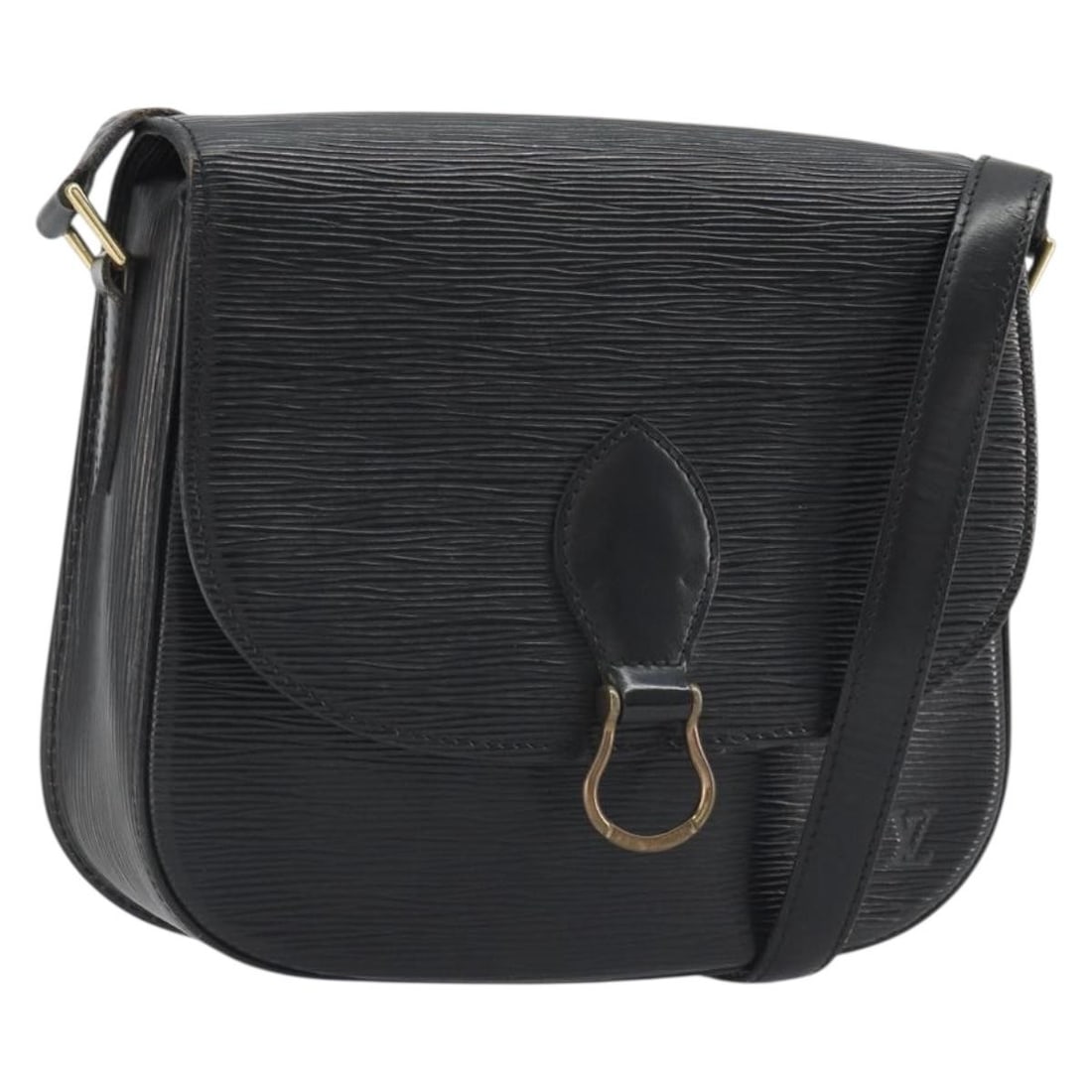 Louis Vuitton M52192 Saint Cloud GM Epi Leather Shoulder Bag Noir: Louis Vuitton M52192 Saint Cloud GM Epi Leather Shoulder Bag Noir Louis Vuitton Epi Saint Cloud GM shoulder bag in Black/Noir, made in France from Epi leather. This women's shoulder bag measures appro